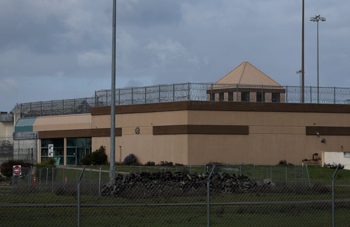 A view of the Federal Correctional Institution at Dublin in Dublin, California, on Feb. 14, 2025.