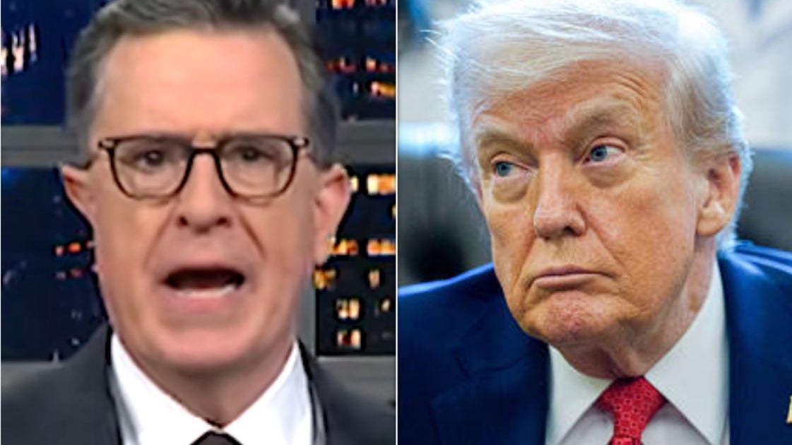 Stephen Colbert Zeroes In On Donald Trump's Balls, Then Roasts Another Body Part