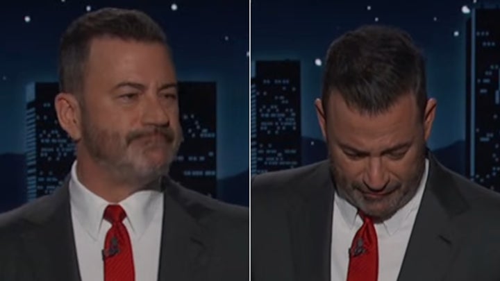Jimmy Kimmel holds back tears in an emotional speech to his fans: 1 Jimmy Kimmel collapses during his last monologue of the year.