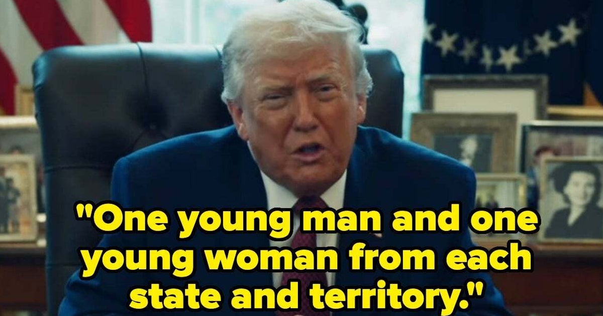 Trump Announced A New Game Where One Boy And One Girl From Each State Will Compete