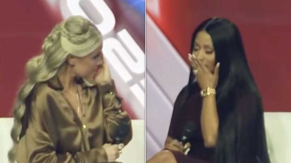 Nicki Minaj Uses The Exact Wrong Word Onstage With Erika Kirk