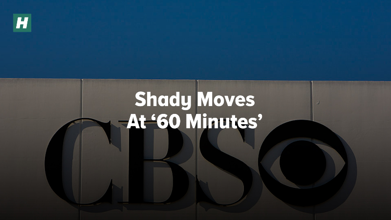 Shady Moves At ‘60 Minutes’