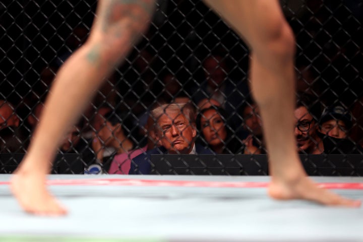President Donald Trump attends UFC 316 at the Prudential Center in June in Newark, New Jersey.
