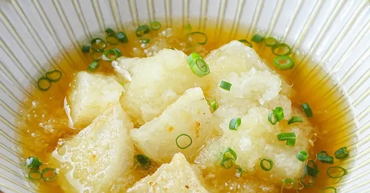 【旬の大根はこう食べて】トロうま「揚げ出し」で寒い日もほっこり…。大根の簡単おかずレシピ3選