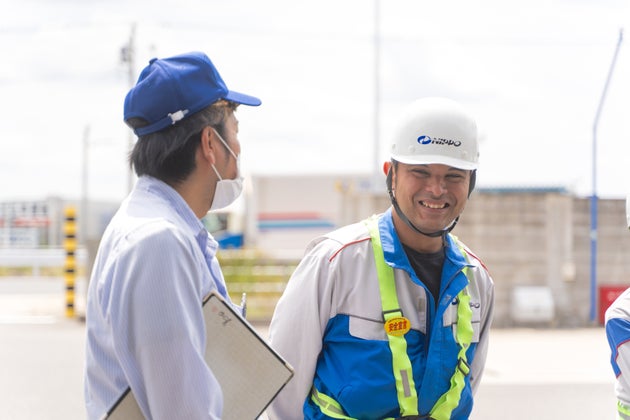 現場で活躍するブラジル人ドライバー