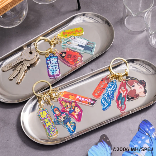 今敏　パプリカ　クリアスタンドキーホルダー　4点セット 今敏 パプリカ クリアスタンドキーホルダー 4点セット 10/9(水)より
