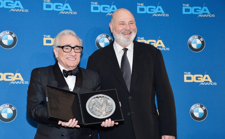 FILE – Director Martin Scorsese (left), winner of the feature film nomination for 