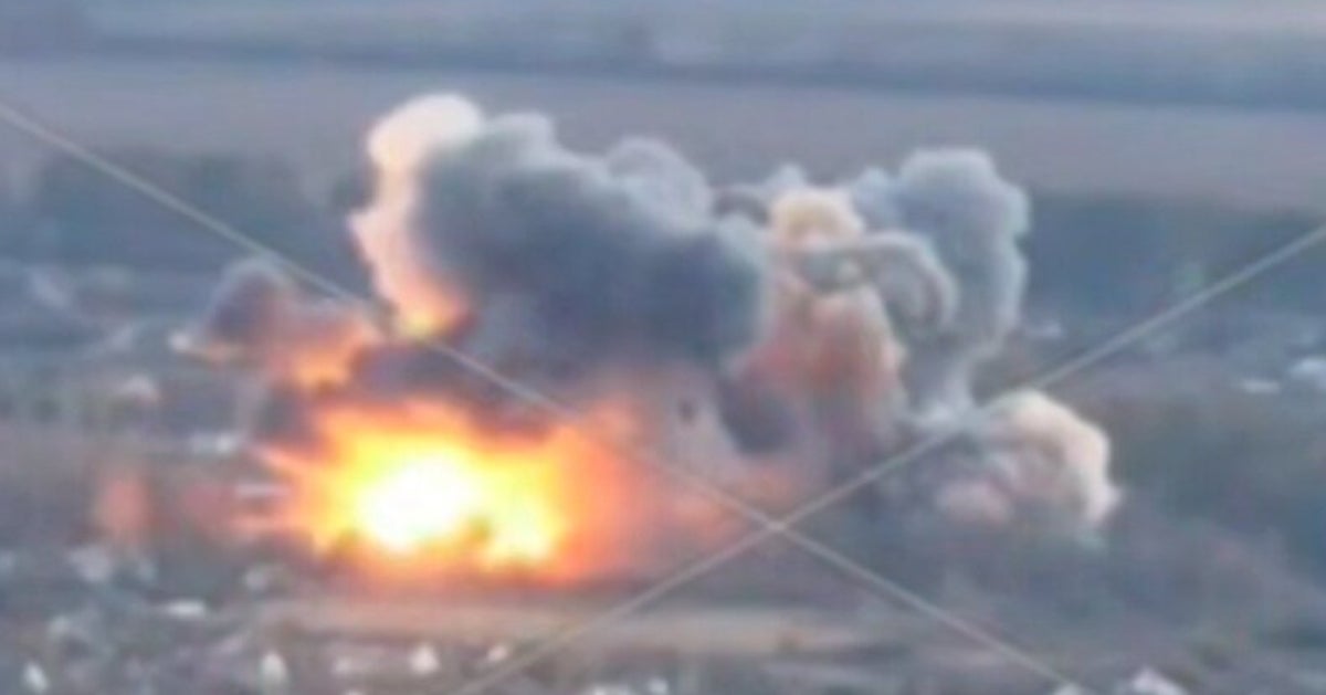 Russian Drones, Missiles Pound Ukraine Before Zelenskyy-Trump Meeting