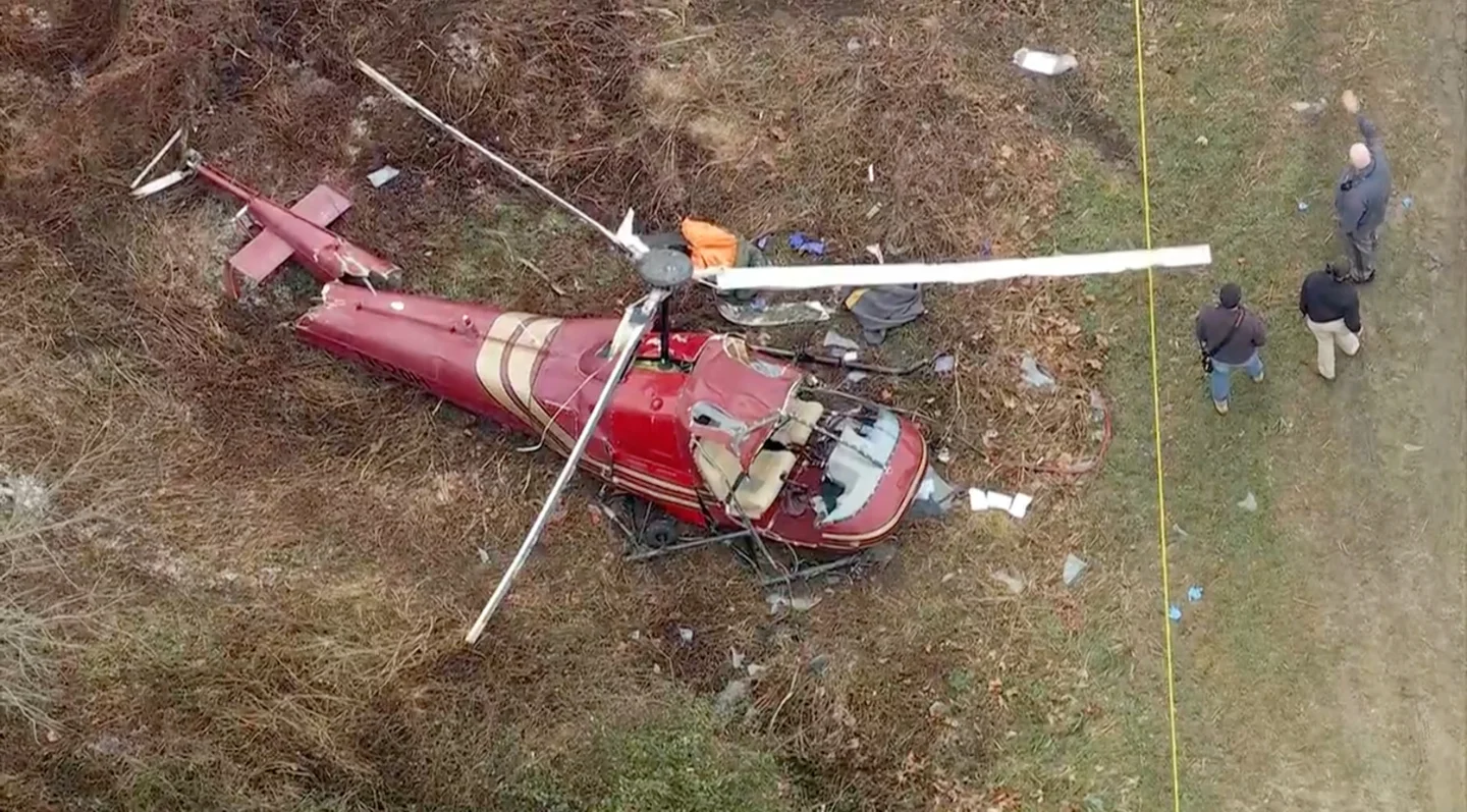 Helicopters collide in NJ