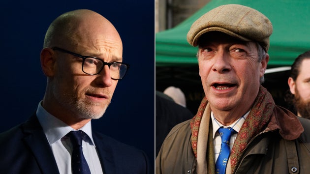 Stephen Kinnock and Nigel Farage