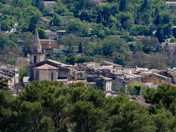 View of the village of Brignoles, France, where the Clooneys' Canadel estate is located.