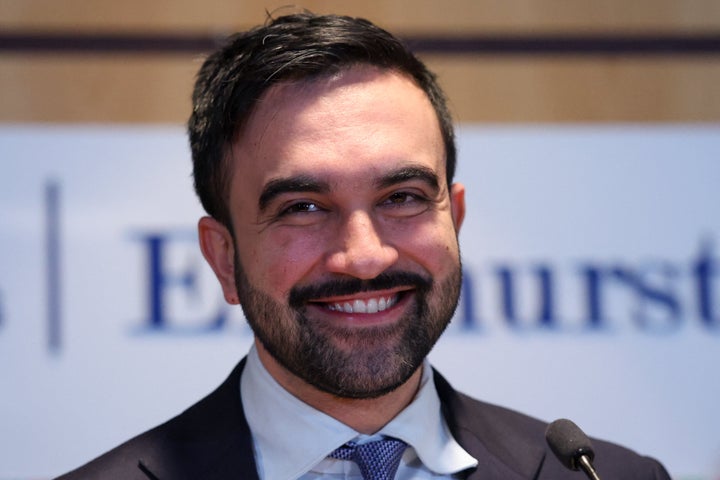 New York City Mayor-elect Zohran Mamdani speaks during a news conference at Elmhurst Hospital Center in the Queens borough of New York on December 30, 2025. Mamdani will be sworn in as mayor on January 1, 2026. (Photo by TIMOTHY A.CLARY / AFP via Getty Images)