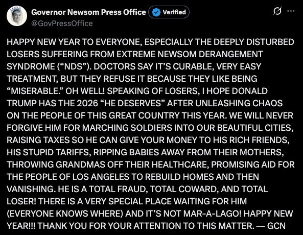 Gavin Newsom unleashes hell 1 Gavin Newsom unleashes hell