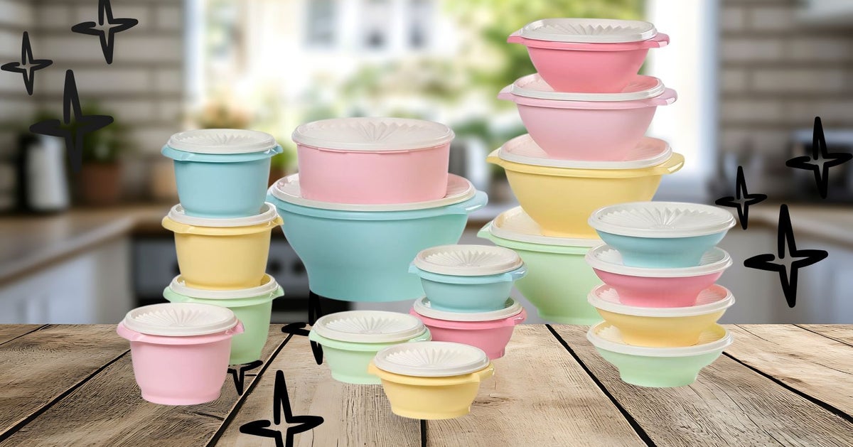 This Retro Tupperware Is A Stylish Way To Store Leftovers