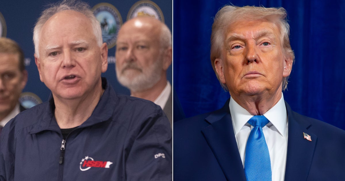 Walz Condemns Trump's 'Depraved' Remarks Baselessly Implying Minnesota Governor Had State Rep Killed