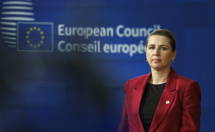 Danish Prime Minister Mette Frederiksen published a warning to the U.S. about Greenland on Sunday.