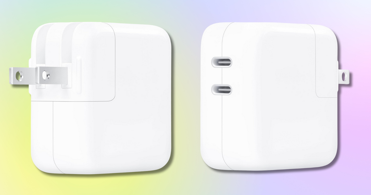 Apple's Most Powerful Dual Port Charger Is Now 50% Off