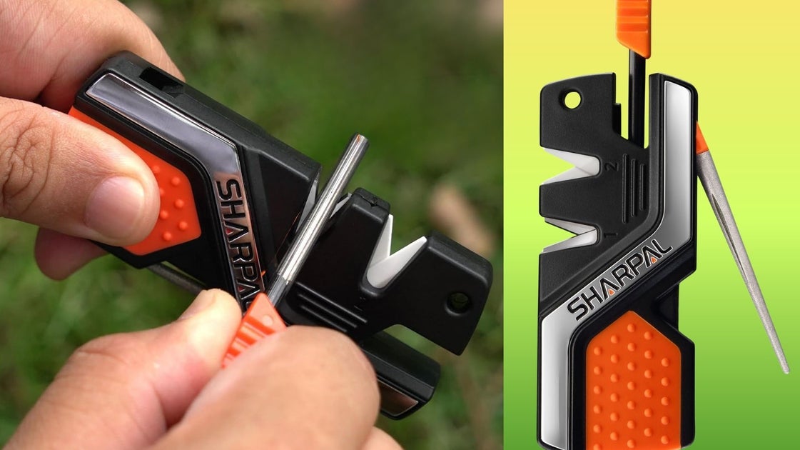 $10 Survival Tool On Amazon: Pocket Knife, Sharpener, Fire Starter
