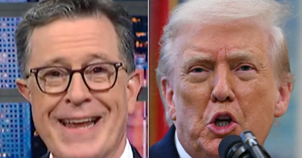 Colbert Gives Trump A Scathing 'Kennedy Center Honors' Review