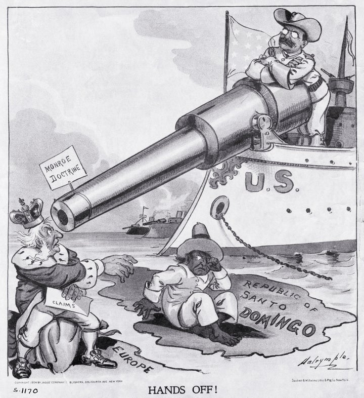 President Theodore Roosevelt altered the Monroe Doctrine to make it a 