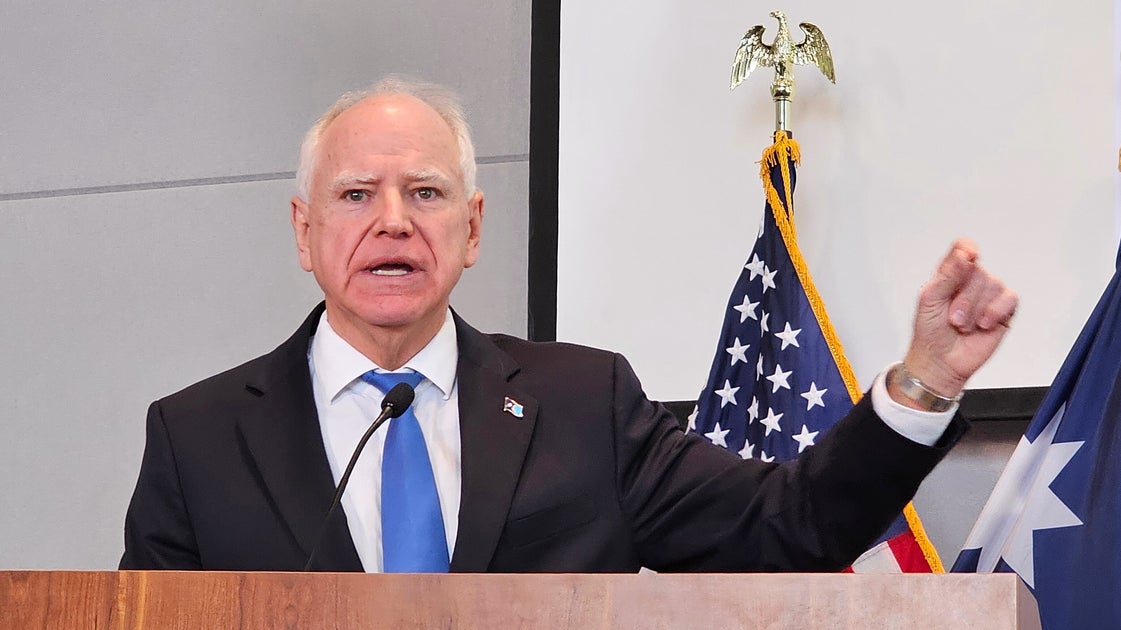 Tim Walz Won't Rule Out Deploying National Guard To Protect Residents After ICE Shooting