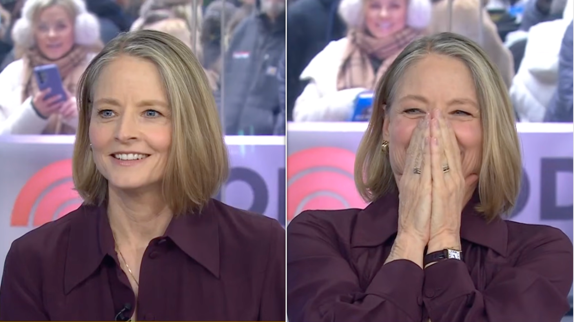 Jodie Foster Laughs Off Hilarious 'Today' Show Mistake