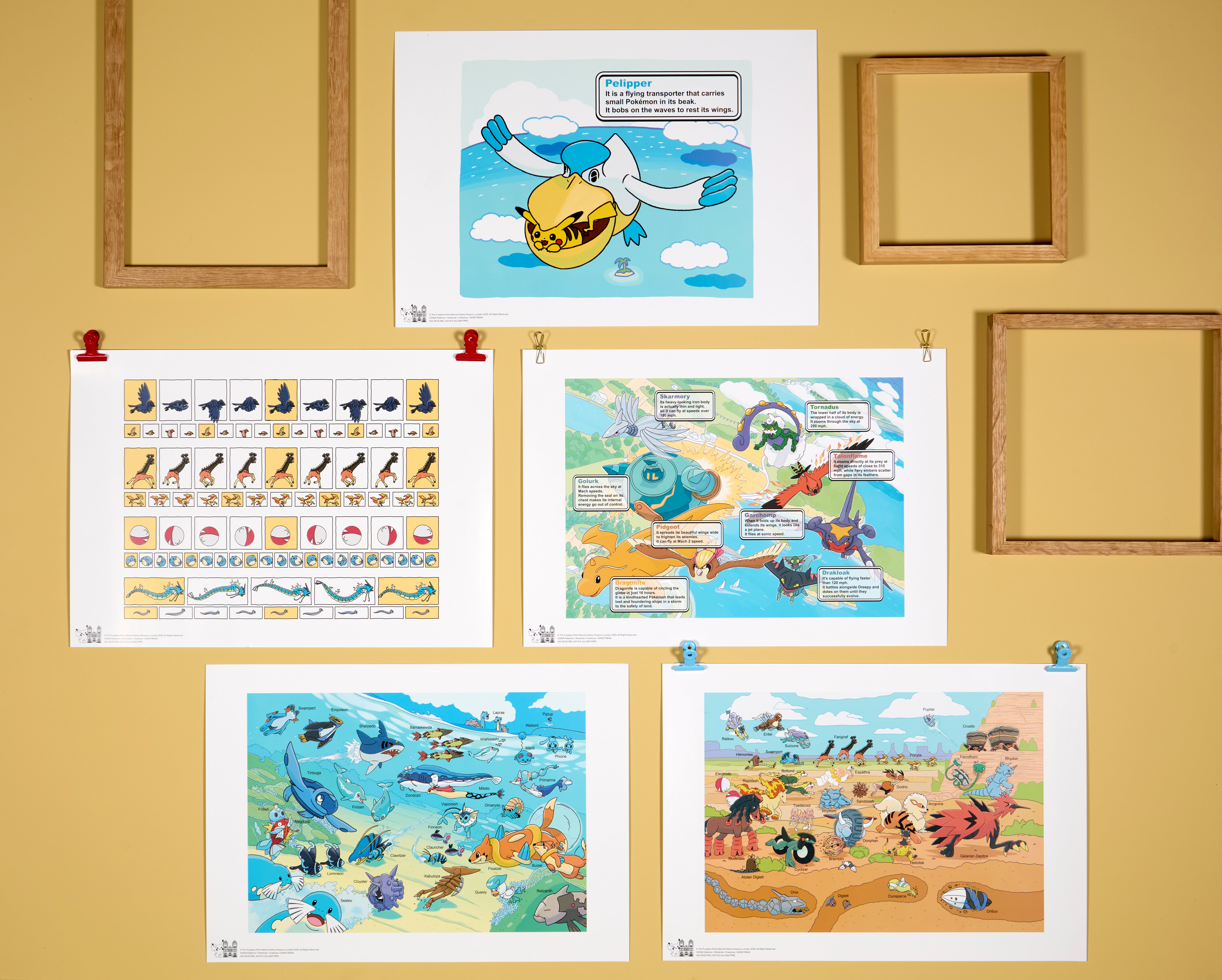 画像】ポケモンとロンドン自然史博物館のコラボグッズがおしゃれすぎる