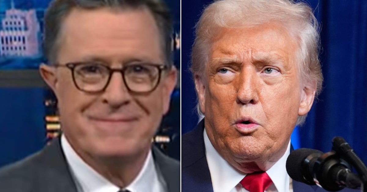 ‘Good God!’: Stephen Colbert Stunned By Trump’s Latest Jaw-Dropping Line