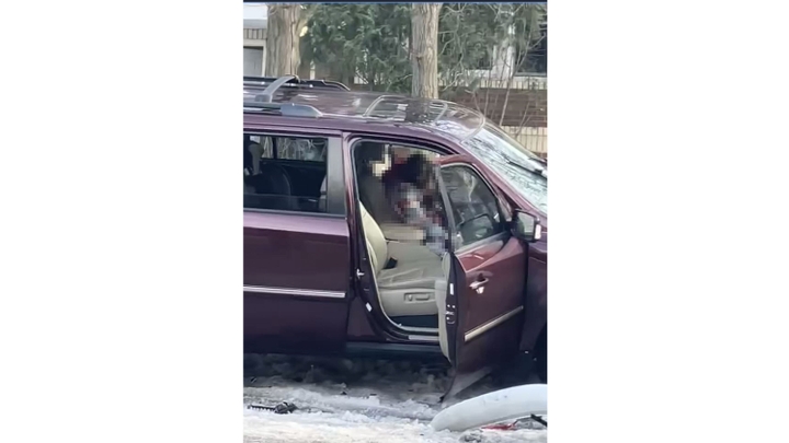 Witness says victim was obviously scared before fatal ICE shooting 1 A view inside Emily Good's vehicle after she was shot and killed by an ICE officer.