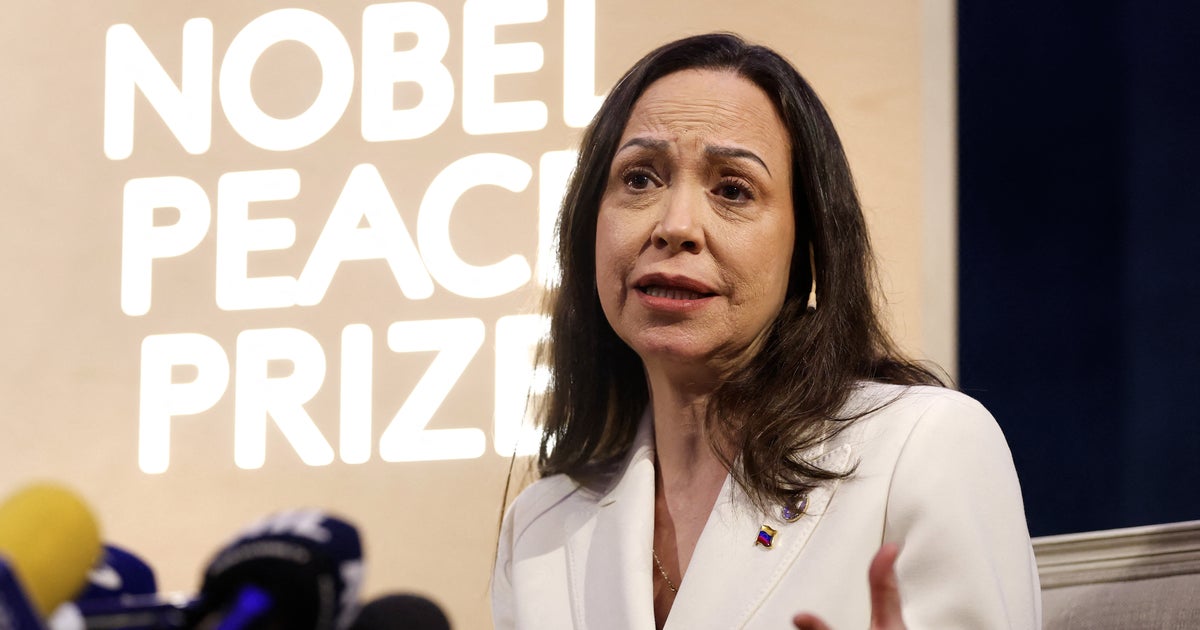 Nobel Institute Says Venezuelan Leader María Corina Machado Can't Give Peace Prize To Trump