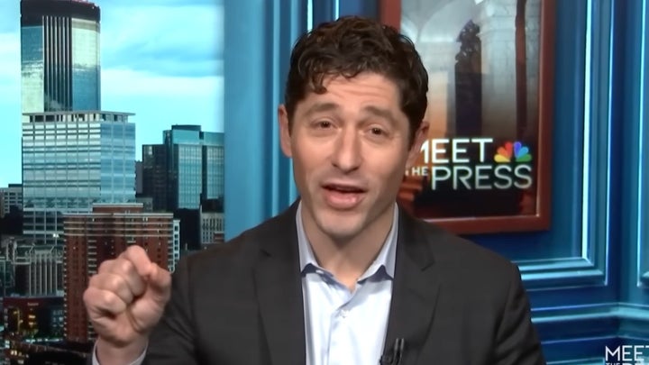 Minneapolis Mayor Jacob Frey appearing on NBC's "Meet the Press" on Jan. 11, 2026.