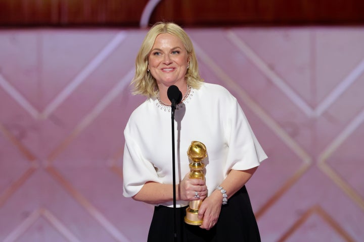 Amy Poehler's "Good Hang" podcast won the very first Best Podcast honor.