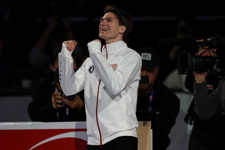 Maxim Naumov's parents, who competed for Russia in two Olympics, were among 67 who died in a commercial plane crash last year.