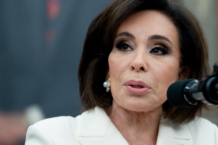 Jeanine Pirro in the Oval Office in May 2025.