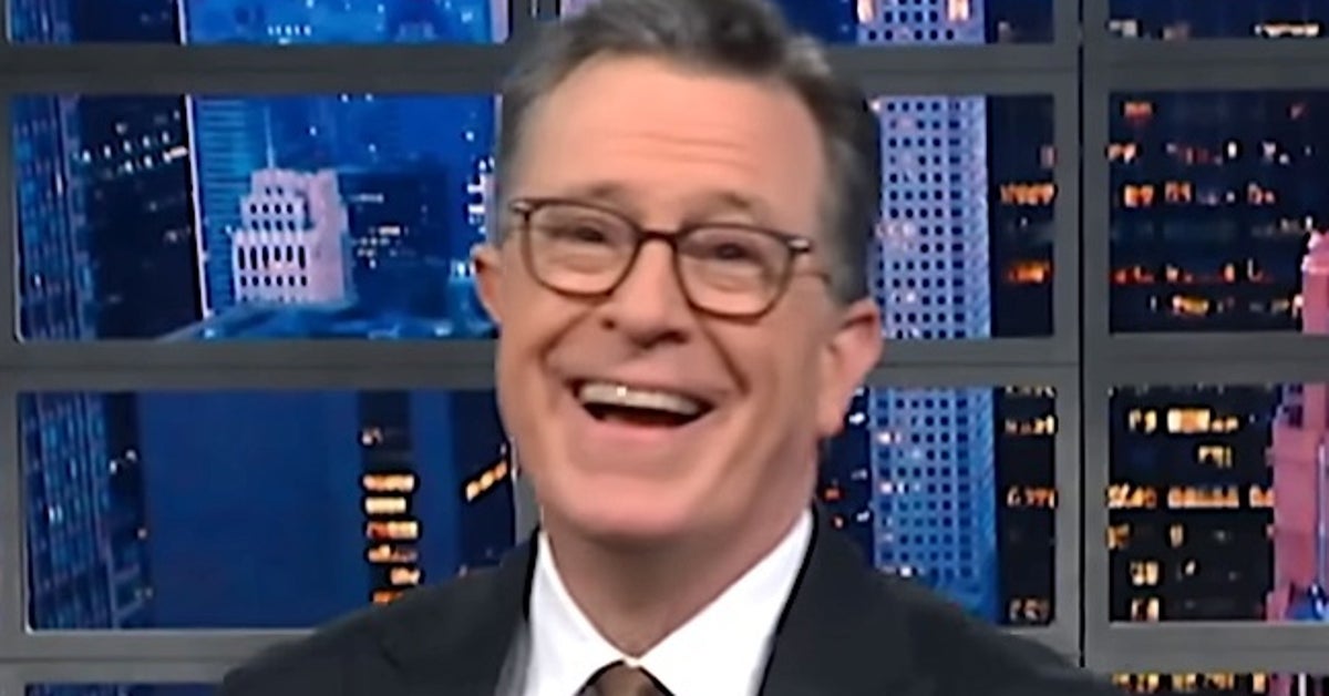 Stephen Colbert Audience Goes Wild For ICE 'Goon' Caught In Truly Embarrassing Moment