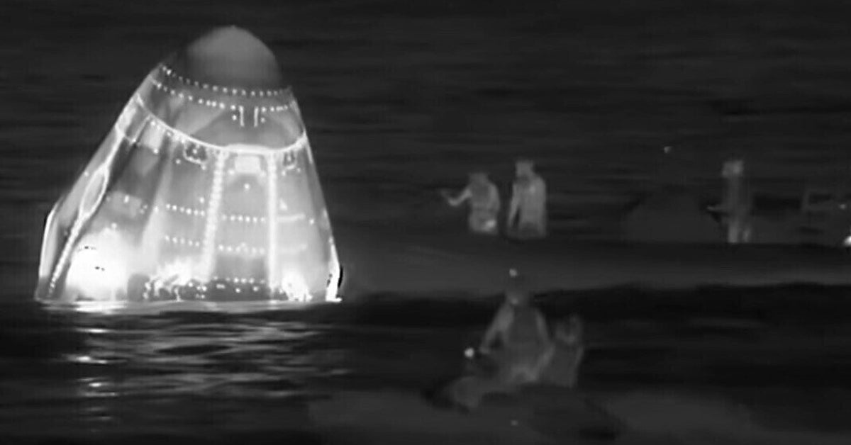 Astronauts Safely Splash Down After NASA’s First-Ever Medical Evacuation