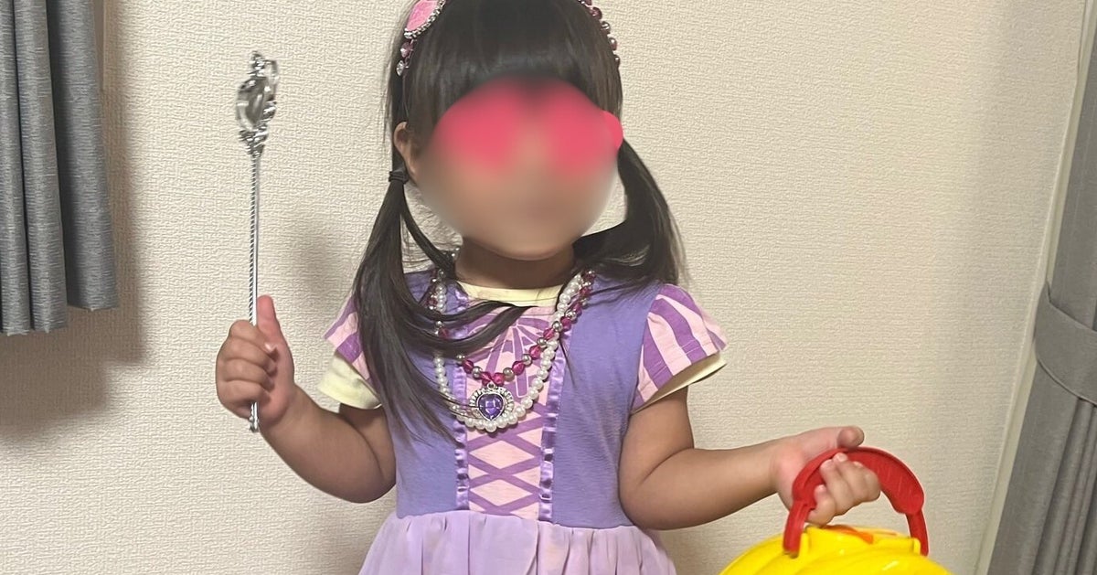 「プリンセス命」だった4歳児が突然の路線変更。予想外の変身に「どんな心境の変化！？」「ギャルの再現度高すぎ」