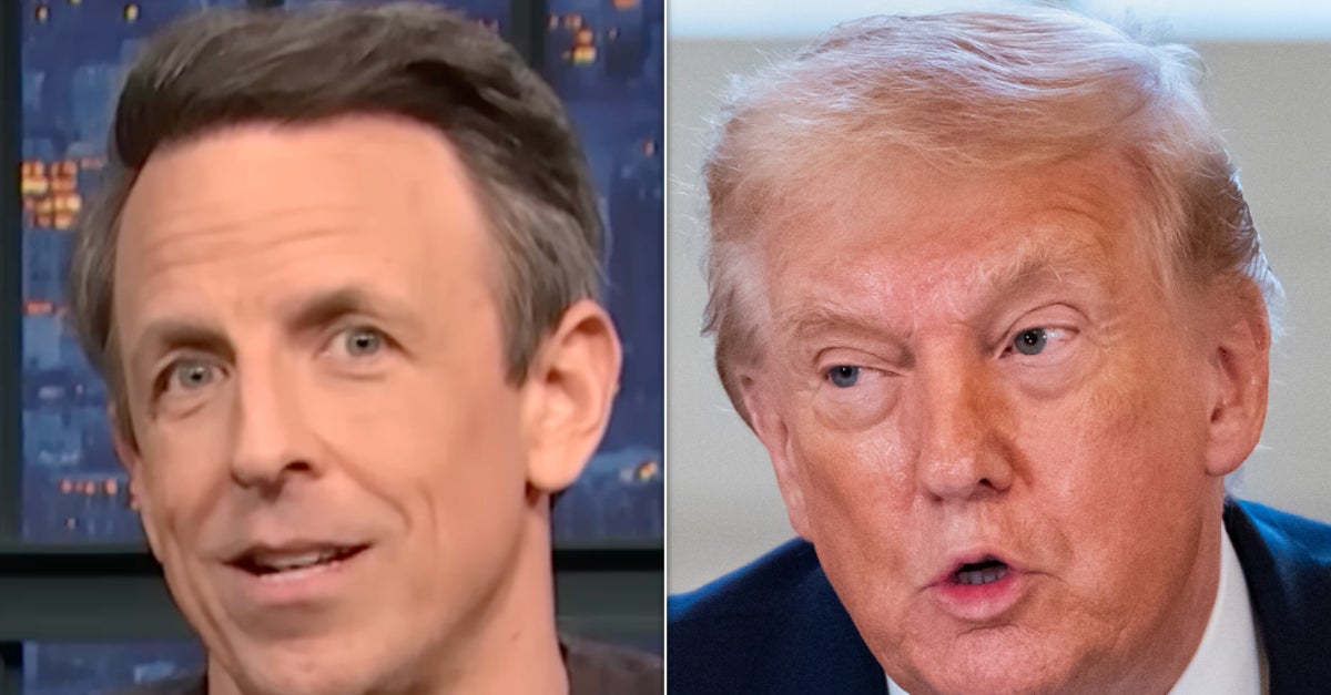 Seth Meyers Makes A Total 'Lunatic' Out Of Trump In Devastating NSFW Supercut