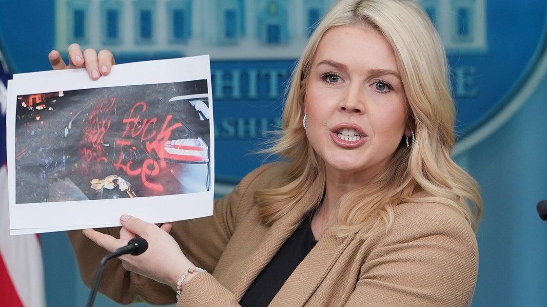 Karoline Leavitt Fumed About Protesters Flipping The Bird, And You Know What Happened