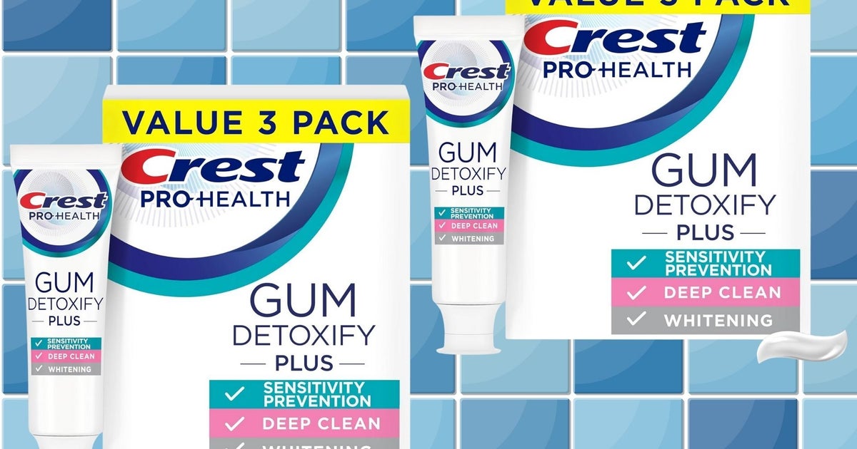 Crest Pro-Health Gum Detoxify Plus: $17 For A 3-Pack