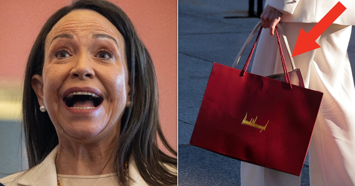 Nobel Peace Prize Winner Spotted Walking Out With Mystery Trump Gift Bag After Giving Up Award