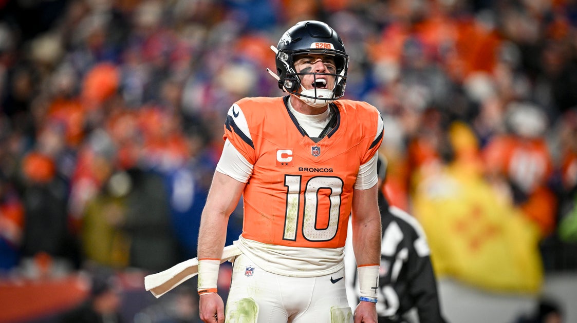 Bo Nix Breaks His Right Ankle Late In Broncos' Playoff Win, Will Have Surgery