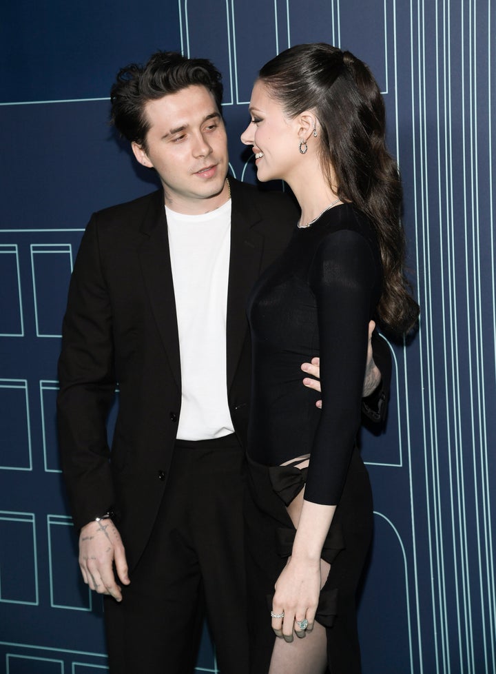 Brooklyn and Nicola Peltz Beckham in 2023