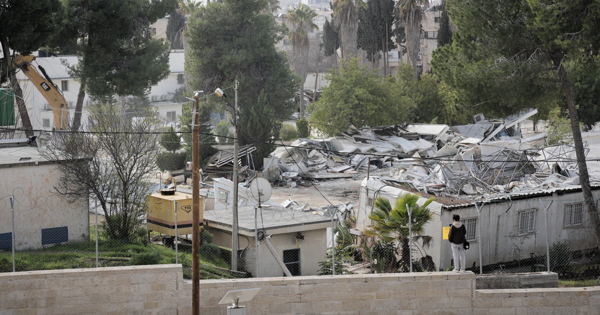 Israeli Crews Begin Bulldozing Headquarters Of U.N. Agency For Palestinian Refugees