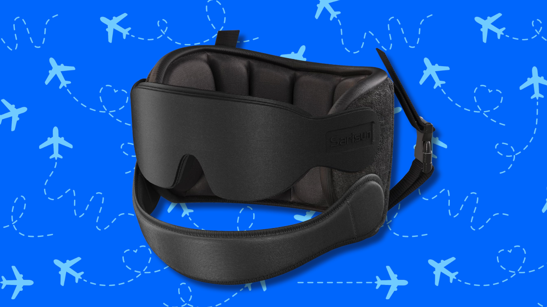 This Plane Seat-Tethered Eye Mask Is 20% Off