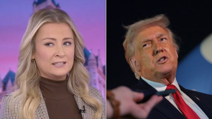 Former White House deputy press secretary Sarah Matthews, left, said President Donald Trump is "threatening our allies."