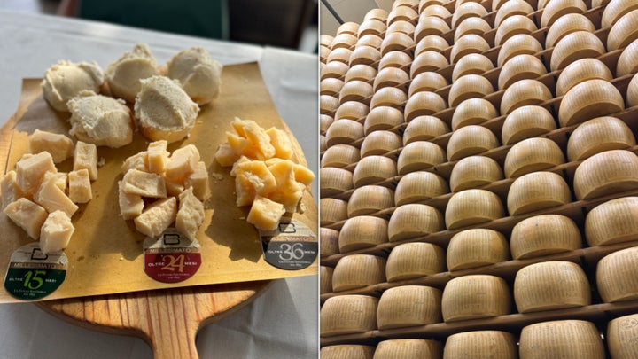 My visit to Parma included a stop at Azienda Agricola Bertinelli, a family-owned dairy that offers Parmigiano Reggiano tastings and tours to educate visitors about the production process behind this highly regulated cheese.