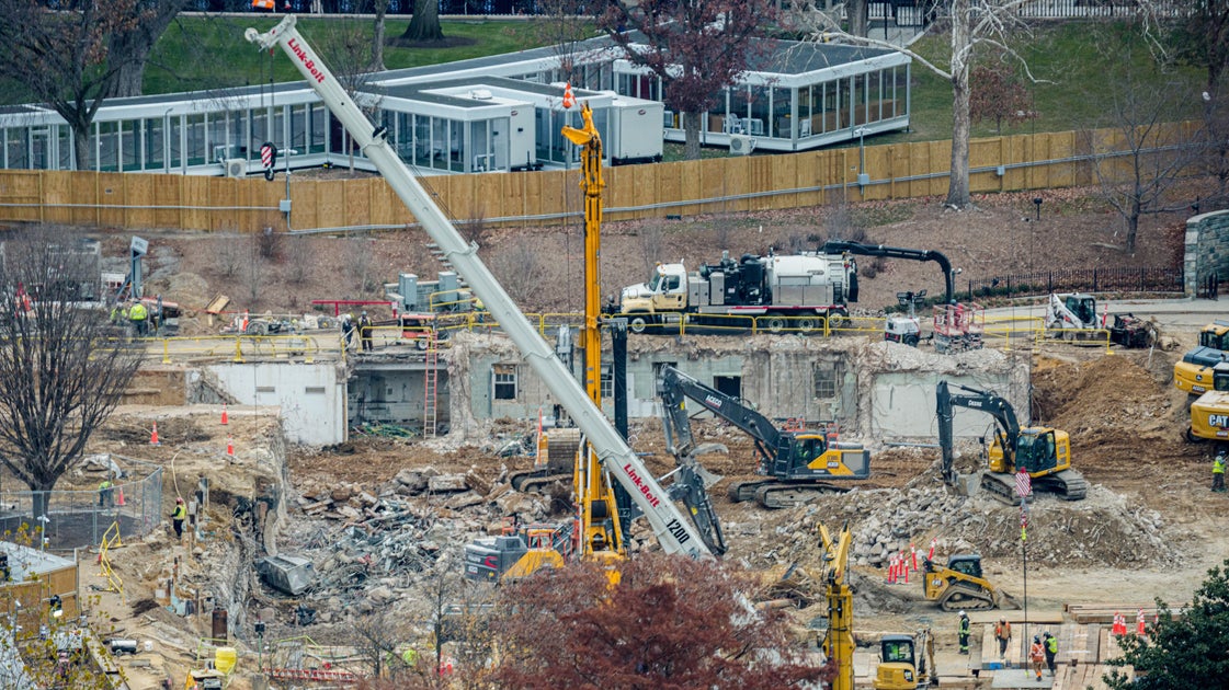 Trump's Prized White House Ballroom Faced Serious Scrutiny In Court