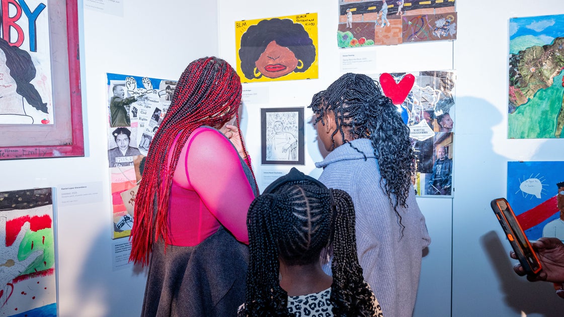 D.C. Students Mount '1619 Project' Art Exhibit