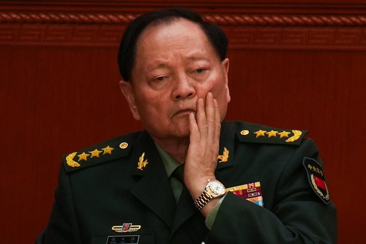 FILE - Gen. Zhang Youxia, vice chairman of China's Central Military Commission attends the opening session of the National People's Congress (NPC) at the Great Hall of the People in Beijing, China, Wednesday, March 5, 2025. (AP Photo/Ng Han Guan, File)